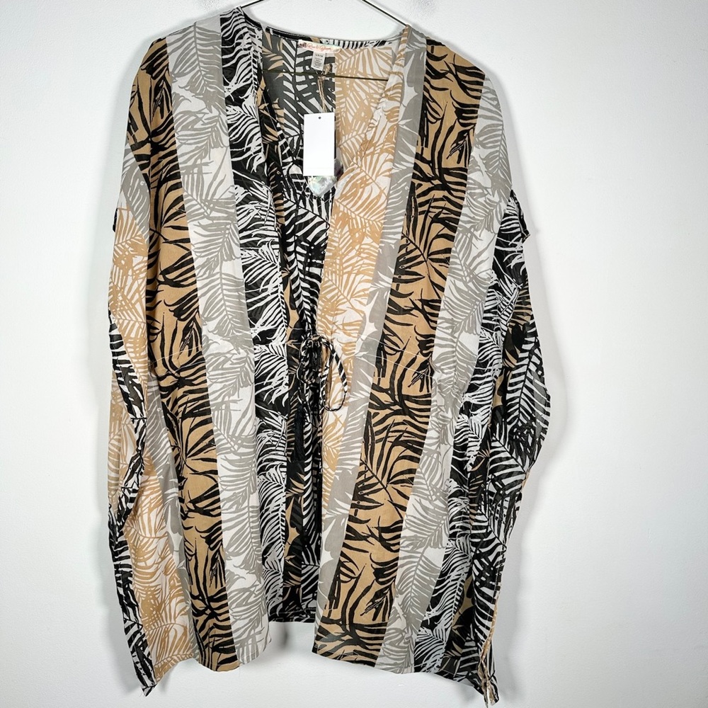 Rise and Bloom Women’s NWT Size Small Tie Poncho Cover Up